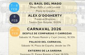 AGENDA CULTURAL FEBRERO 2026